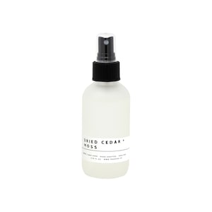 Dried Cedar + Moss Room / Linen Spray