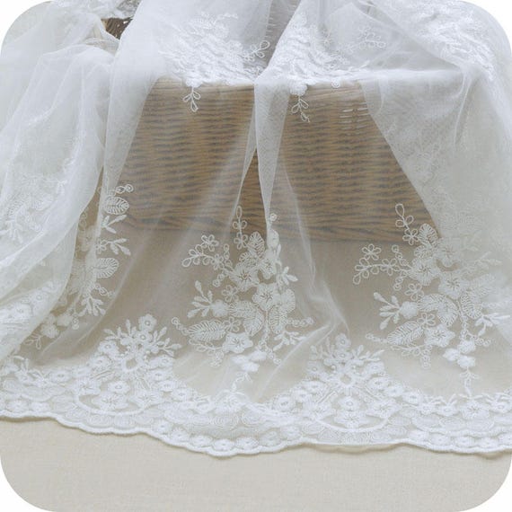 Off White Floral broderie dentelle tissu tissu dentelle Home Decor Rideau tissu dentelle mariage robe robe dentelle vente par l’yard 42baf4 Off White Floral broderie dentelle tissu tissu dentelle Home Decor Rideau tissu dentelle mariage robe robe dentelle vente par l’yard 42baf4