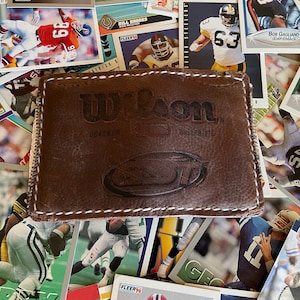 Football 4 Pocket Bifold Wallet - Wilson Football