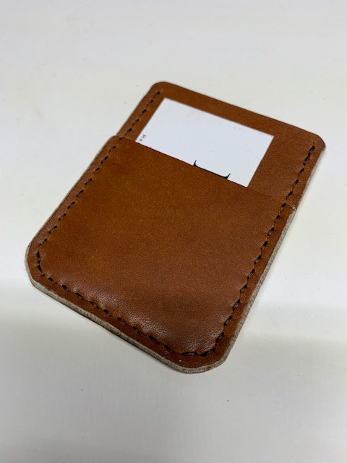 2 Pocket Minimalist Wallet Horween Cavalier Leather - Etsy