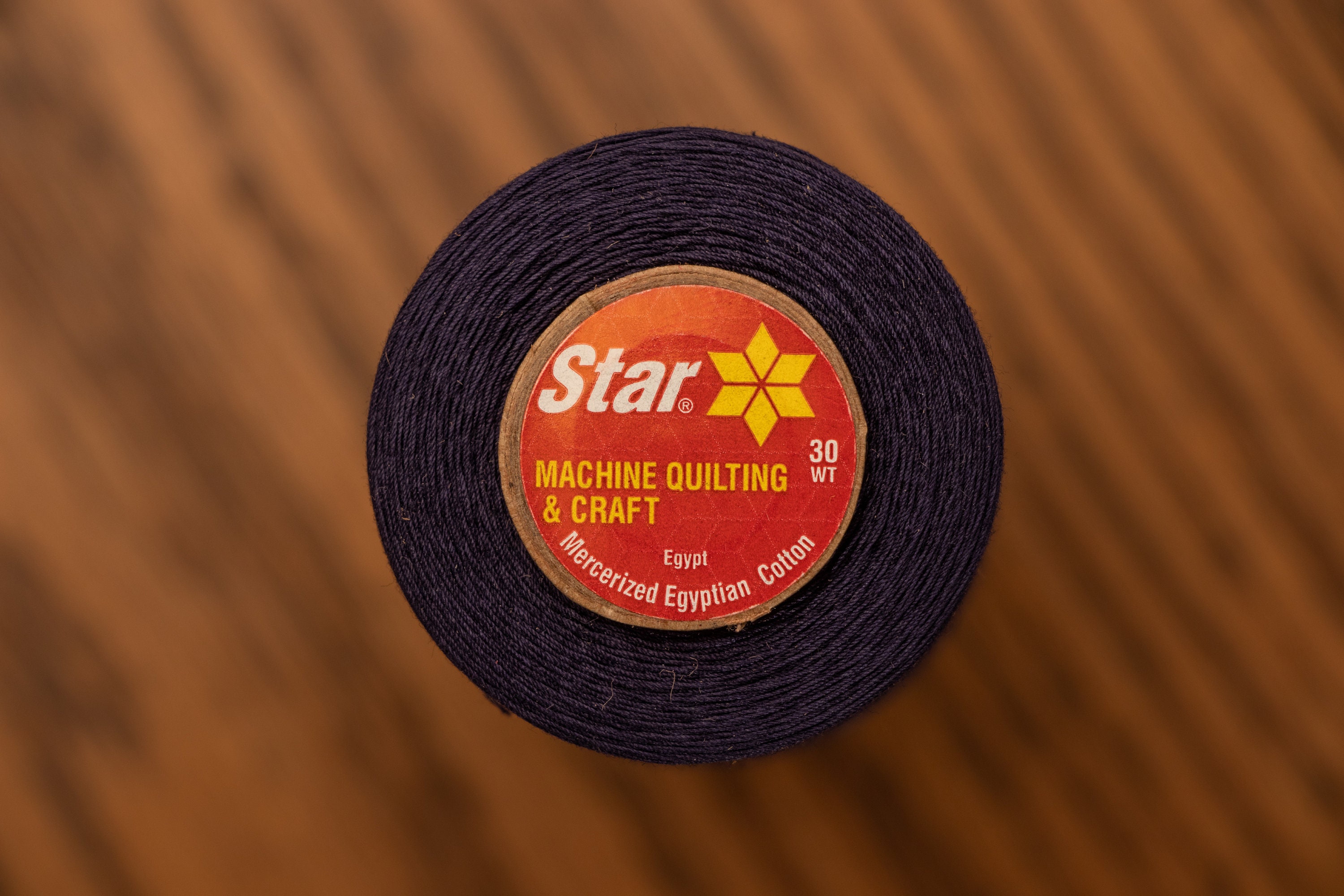 Star Cotton Thread for Sewing, Machine Quilting & Crafting Dark Navy Blue  V34 13 