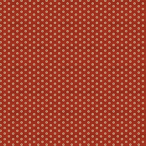 Petite Perennials by Annette Plog Red Ditsy Flower # 52534-7