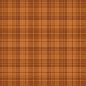 A Wooly Autumn by Cheryl Haynes Orange Plaid # 9615B-39