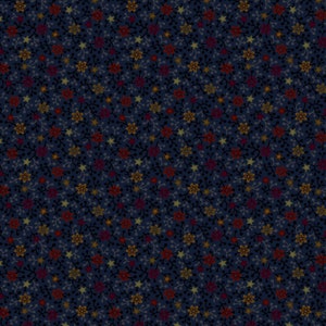 Primitive Traditions by Pam Buda Night Blooms Navy # R171006-0110