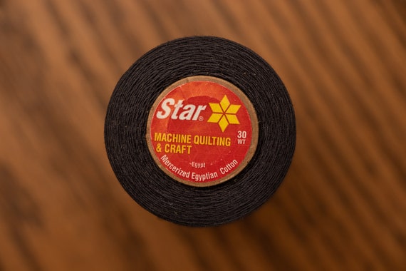Star Coats and Clark Cotton Thread for Sewing, Machine Quilting & Crafting  Black V34-2 