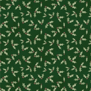 Carte postale de Noël par Davis Studio Forest Holly # Y3514-113