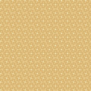 Golden Era by Paula Barnes Tan Wavy Daisy # R220645-TAN