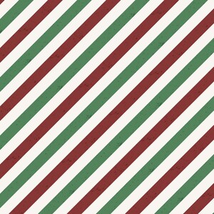 Carte postale Noël par Davis Studio Multi Christmas Diagonal Stripe # Y3515-55