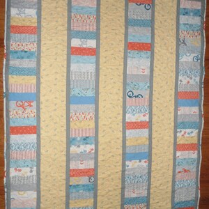 Throw – Bicycle Yellow Brick Road, HANDMADE, multi-color, 50in x 62in, cyclist, bicycle