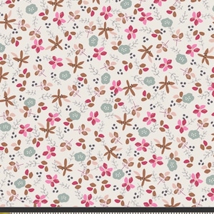 Dollhouse Fabric “Jolie Fresh” for Art Gallery Fabrics by Amy Sinibaldi, 100% Cotton Quilt Fabric, OEKO-TEX Certified