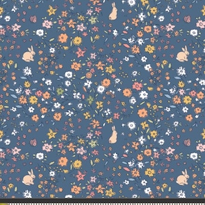 Bedtime Stories Fabric “Somebunny Special” for Art Gallery Fabrics by AGF Studio,100% Cotton Quilt Fabric