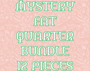 12 stuks Mystery Fat Quarters, Quilten