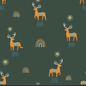 Timberline Fabric  “Oh Deer” by Jessica Swift by AGF Studio for Art Gallery Fabrics, 100% Cotton Quilt Fabric