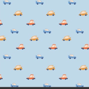 MonsterVille Fabric “Thrill Ride Day” by AGF Studio for Art Gallery Fabrics, 100% Cotton Fabric
