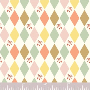 39&quot; Organic Cotton Fabric, Birch, Organic Fabric, Birch, pirouette, harlequinade