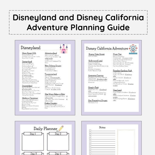 2023 Disneyland Planner Etsy 2023 Disneyland Planner Etsy