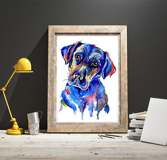 Thank You FROM THE DOG 8 x 10 Picture//10x8 Print Novelty Gift Labrador Yellow