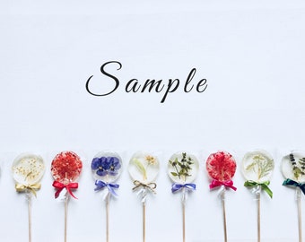 One sample lollipop for you future order