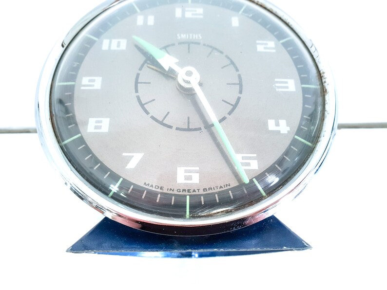 Vintage Smiths Great Britain Alarm Clock Old Alarm Clocks Etsy