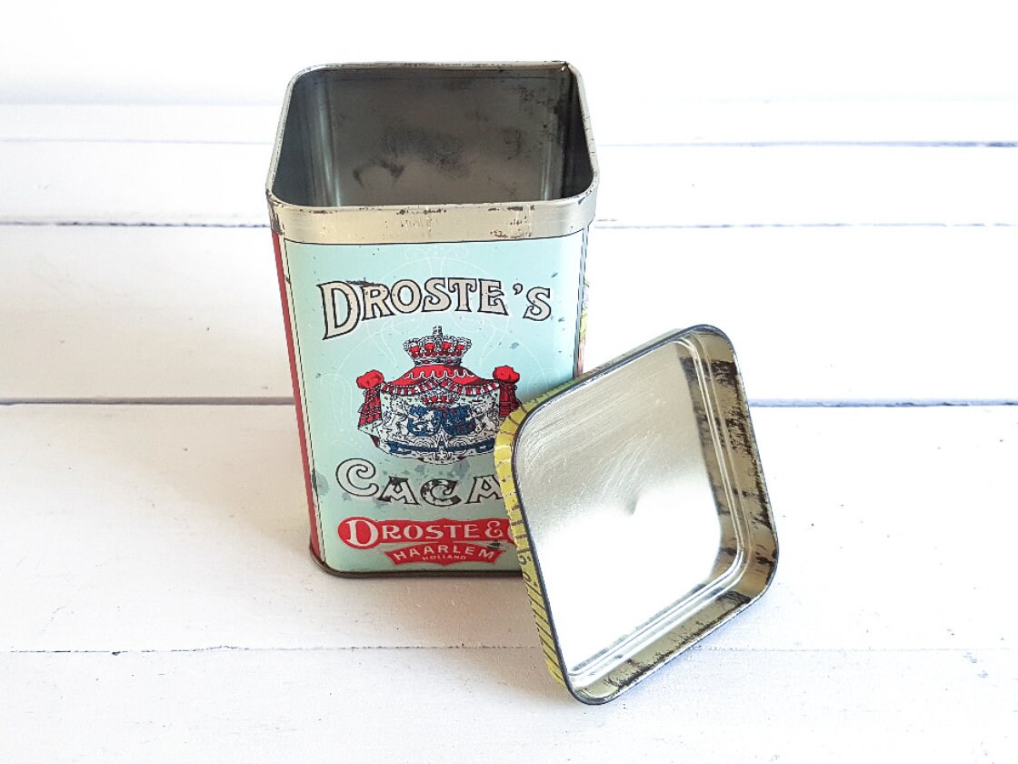 Old Dutch tin * vintage storage container * kitchen storage * vintage