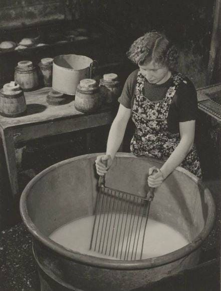 Antique vintage cheese curd cutter/slicer • vintage cheese maker tools