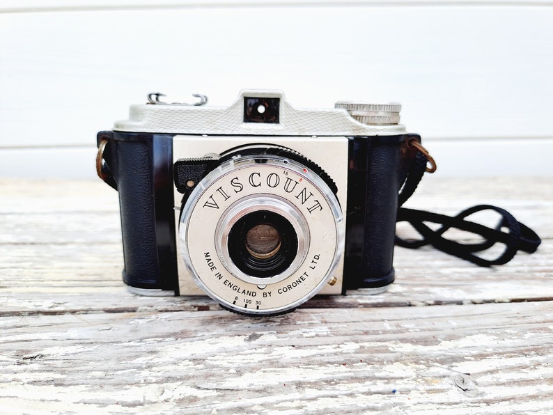 Vintage Viscount Camera English Photocamera Old Etsy Australia