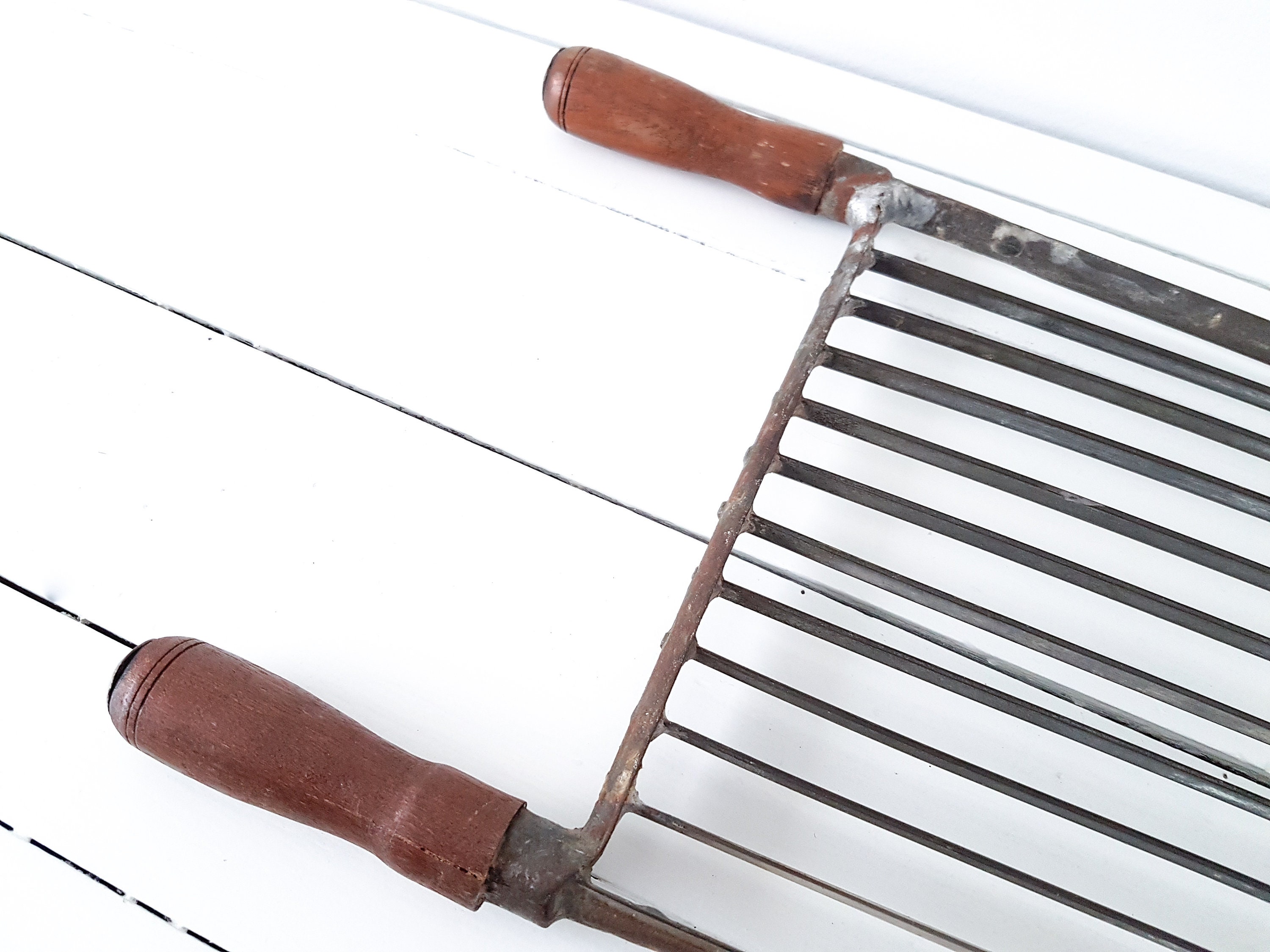 Antique vintage cheese curd cutter/slicer • vintage cheese maker tools • Dutch cheese • cheese