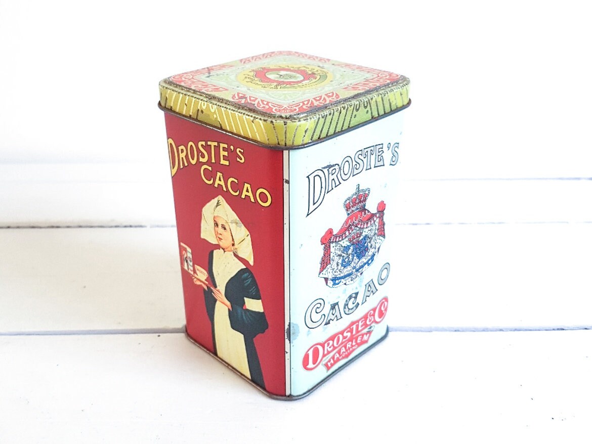 Old Dutch tin * vintage storage container * kitchen storage * vintage