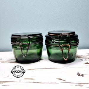 Vintage L’Idéal Einmachglas Vorratsglas 350ml | Französisches Einmachglas mit Metallbügel