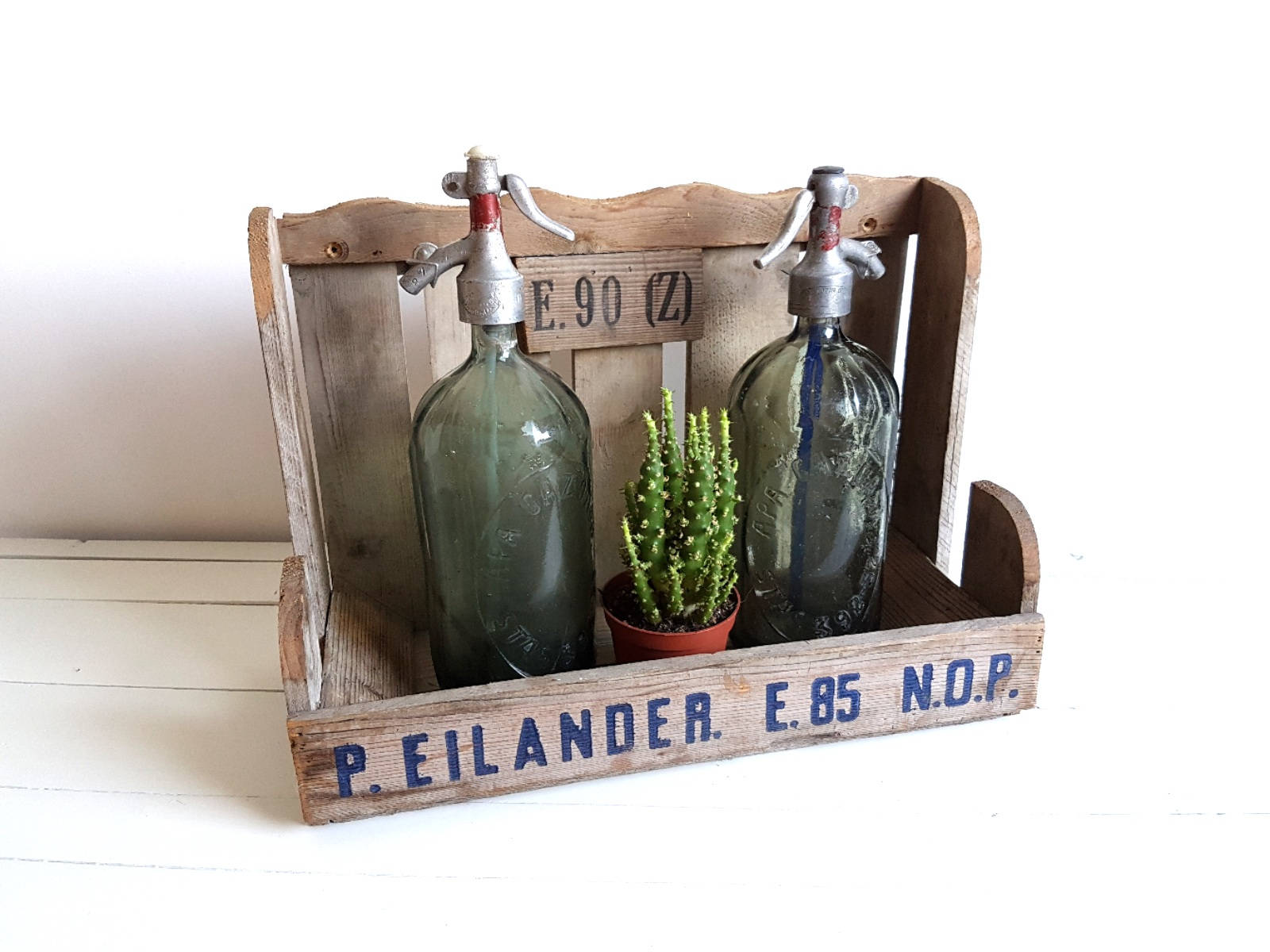 Old Wood Crate P Eilander Vintage Wood Tray Vintage Wall