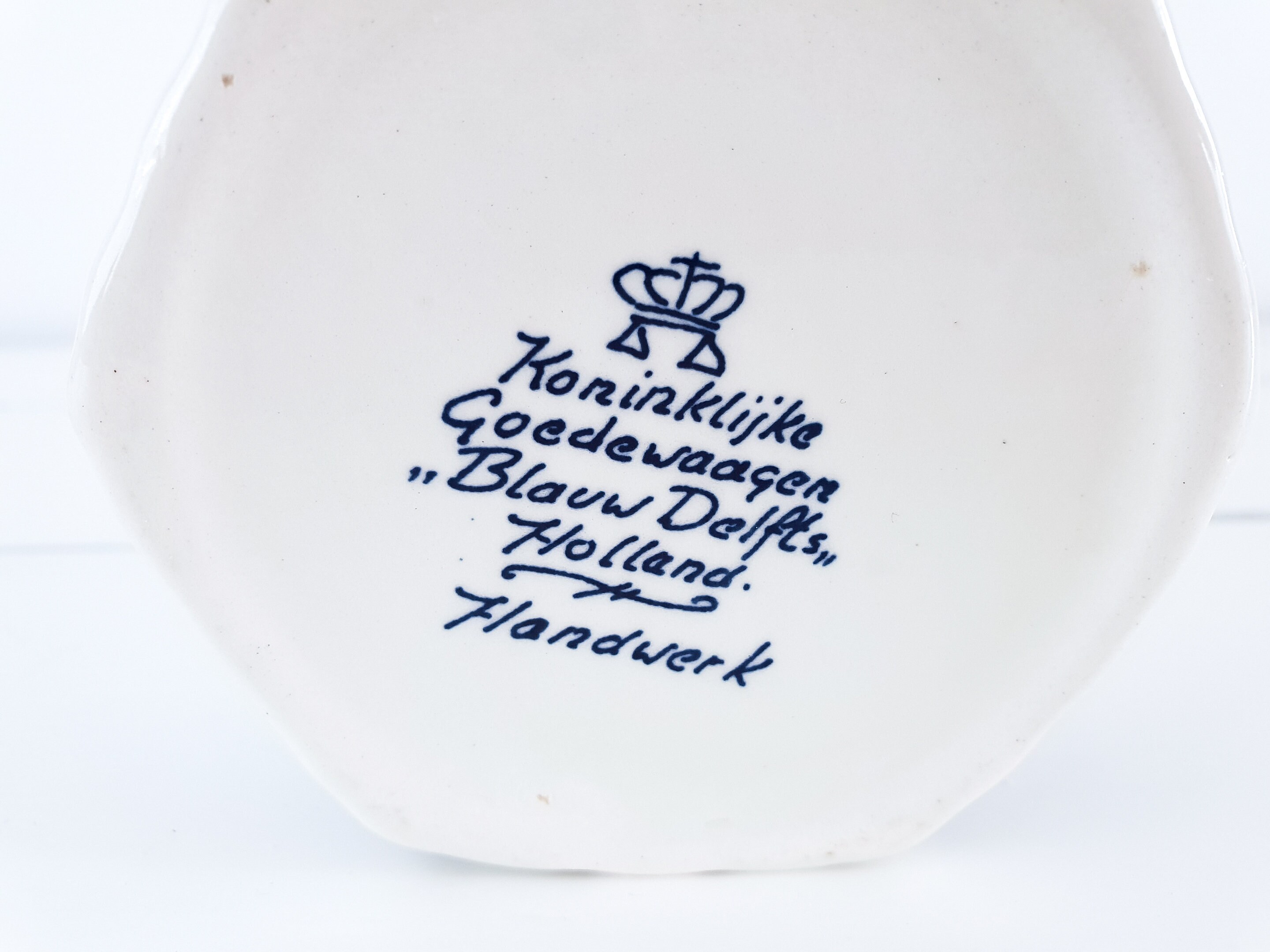 Delft blue ceramic vase by Royal Goedewaagen Holland • Delft decorative