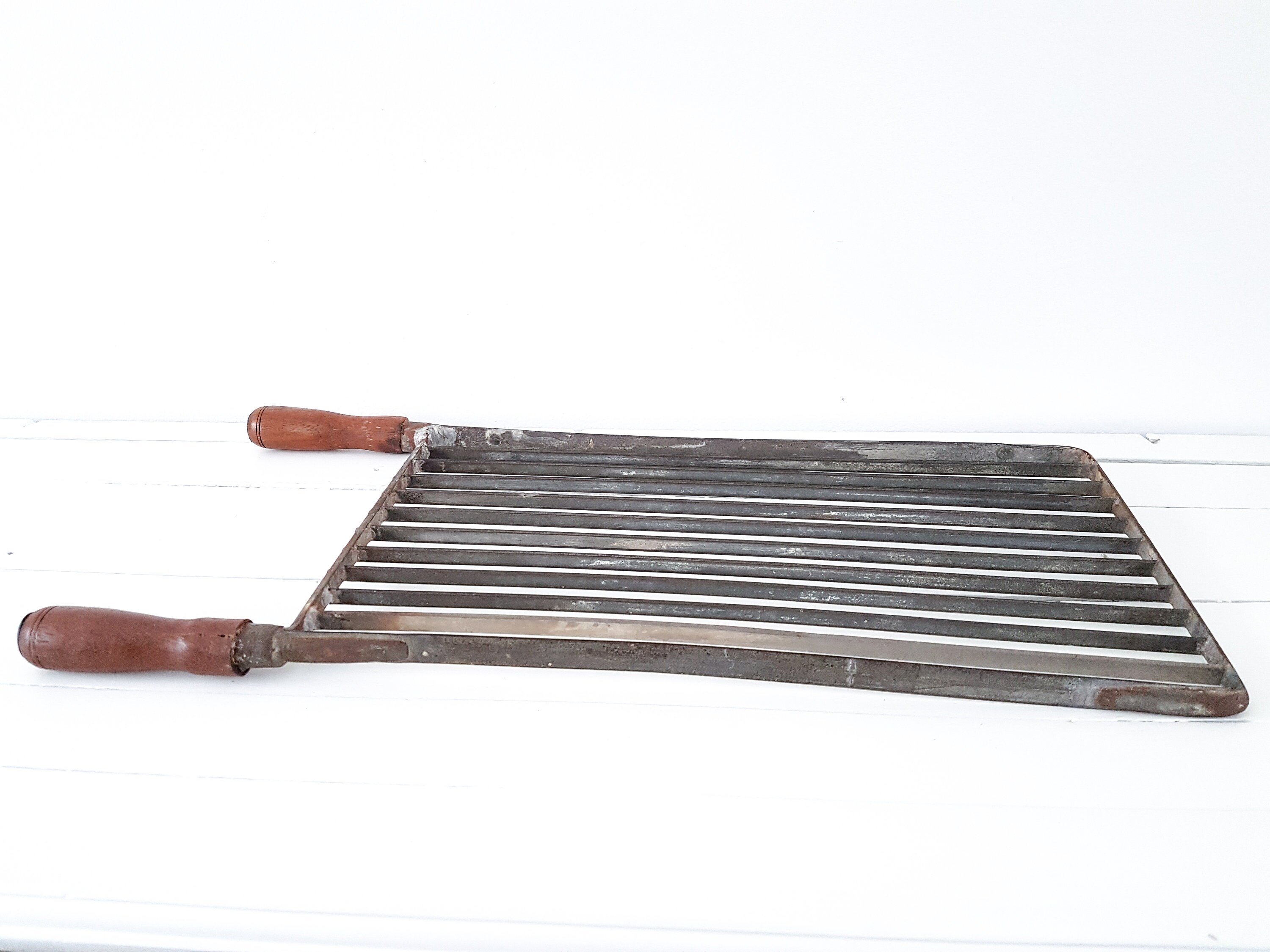 Antique vintage cheese curd cutter/slicer • vintage cheese maker tools