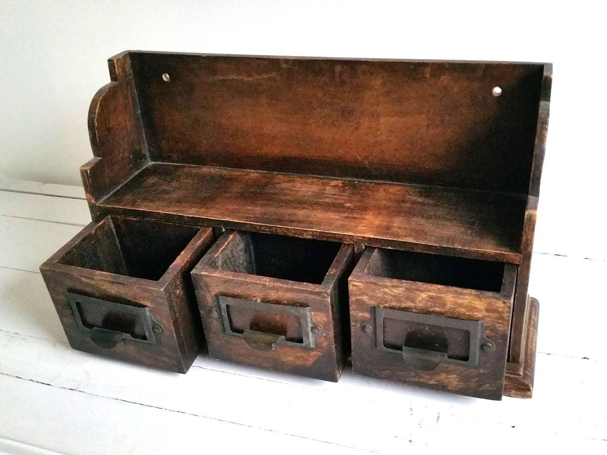 Old rustic cabinet * wall cabinet * primitive cabinet