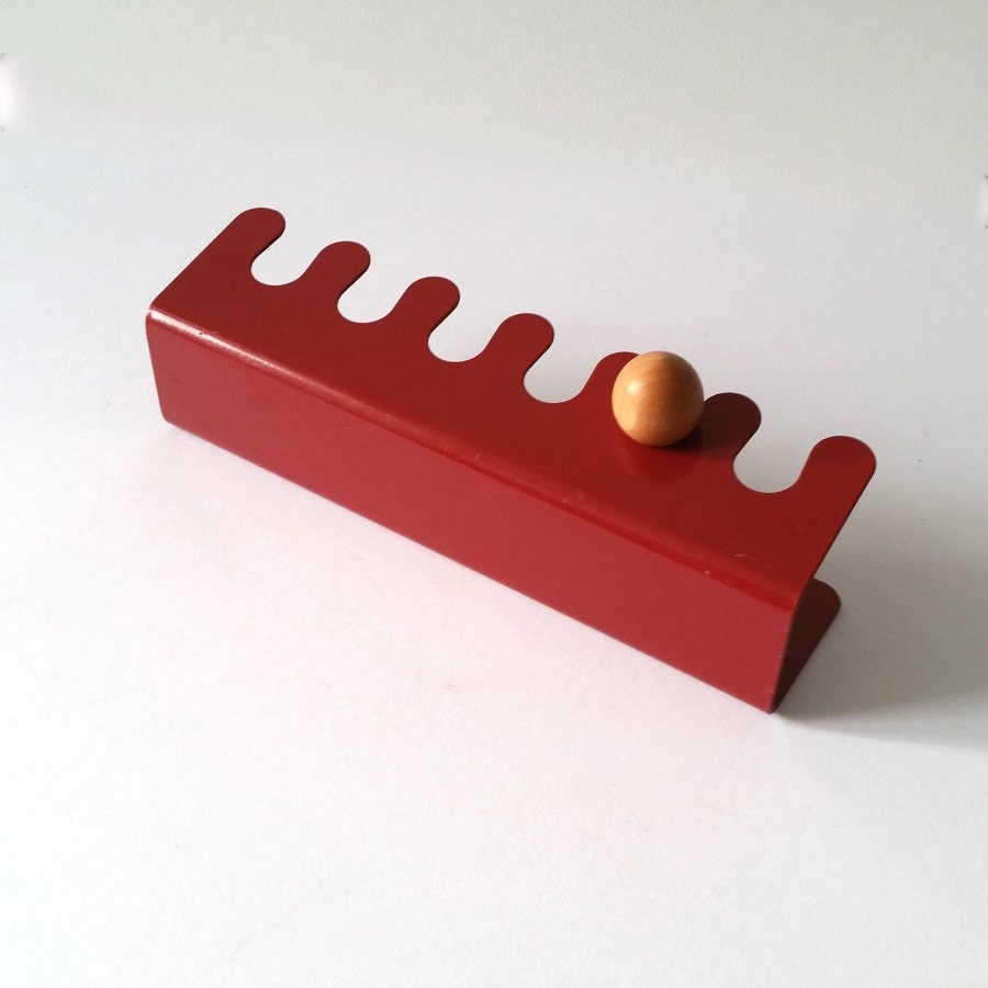 Vintage industrial rubber stamp holder Etsy