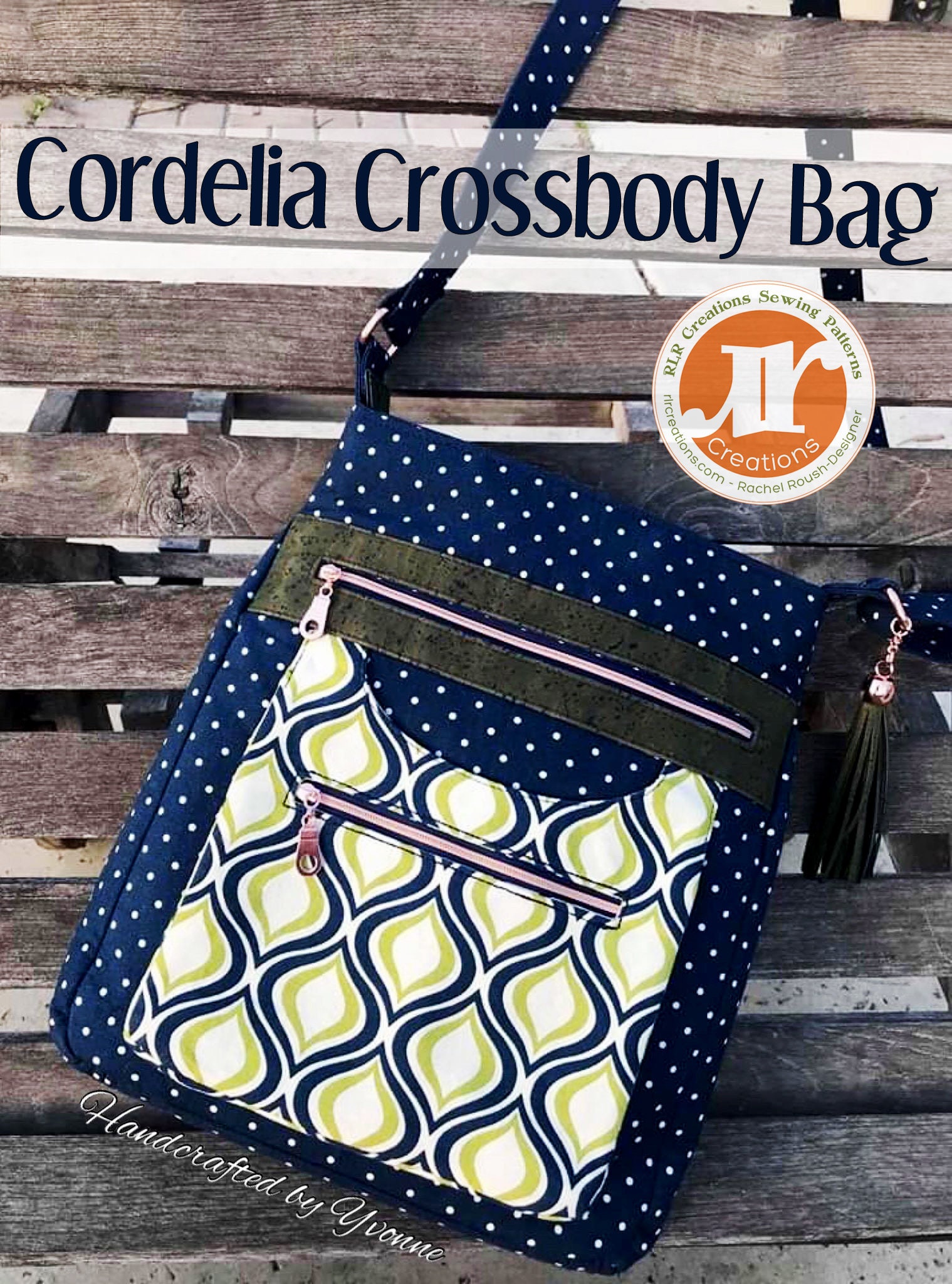 Swoon Patterns: Sydney Crossbody Bag PDF Vintage Large 