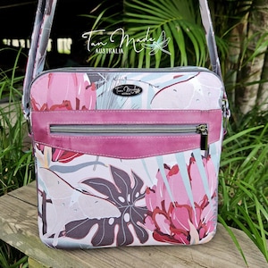 Yara Double Compartment Crossbody Bag- PDF Pattern - RLR Creations