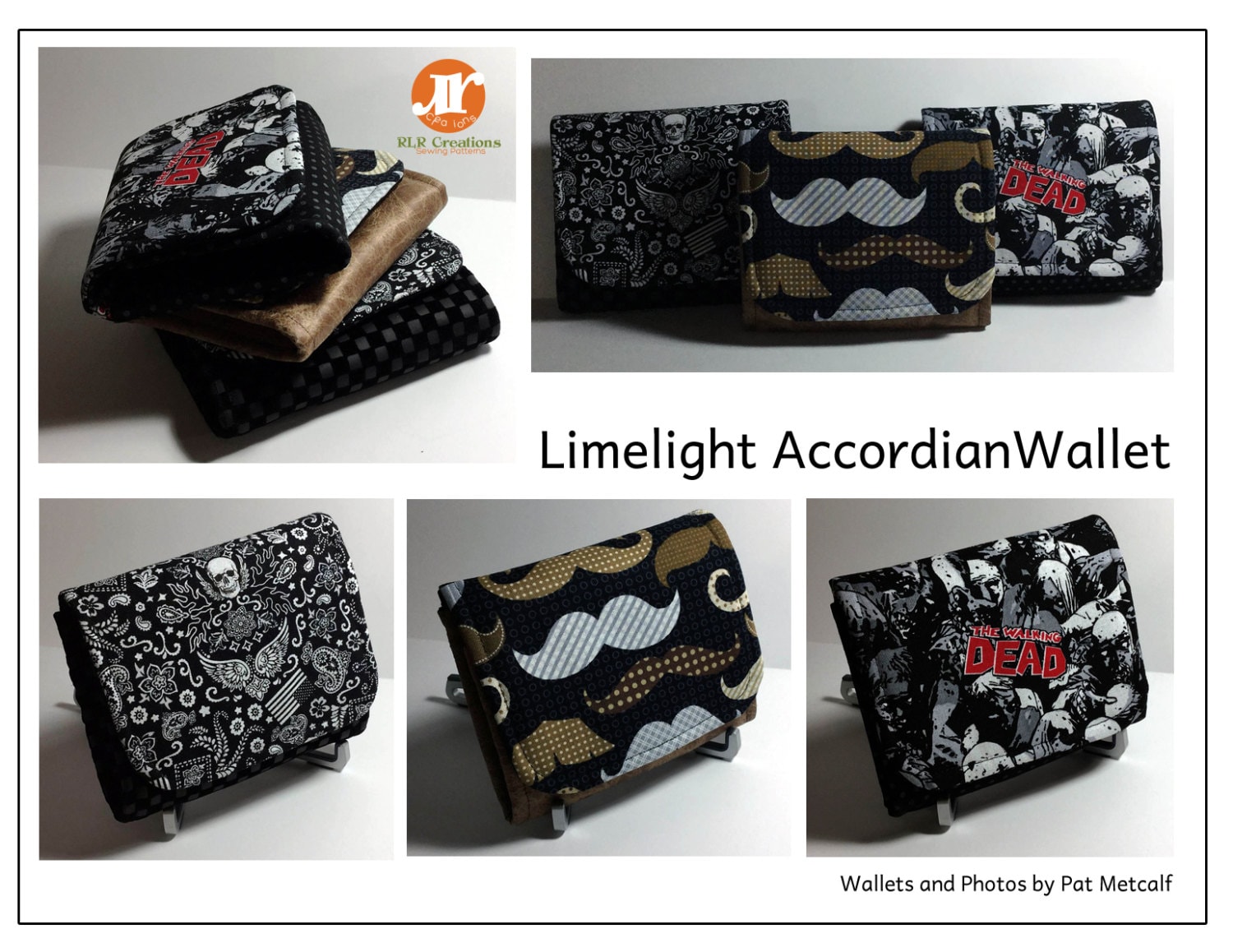 Limelight Accordion Wallet With an ID Pocket PDF Sewing 
