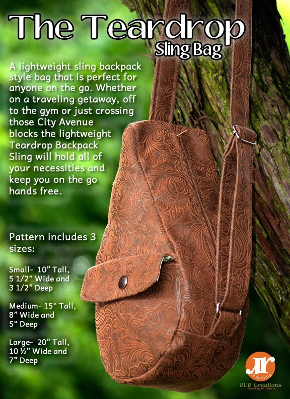teardrop backpack