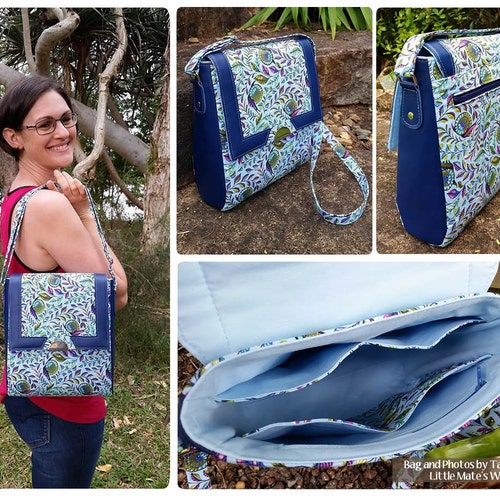 Bella Small Meduim Crossbody Bag Purse Pattern PDF - Etsy