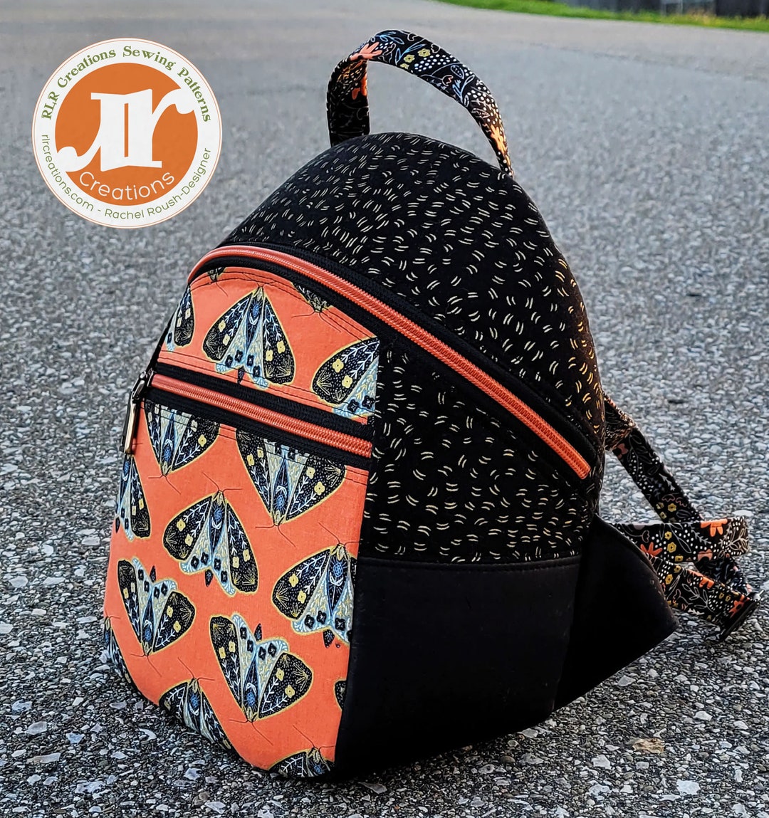 Peregrina Crosspack -backpack to Crossbody Bag PDF Sewing