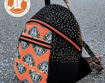 Peregrina Crosspack -Backpack to Crossbody Bag - PDF Sewing Pattern - RLR Creations