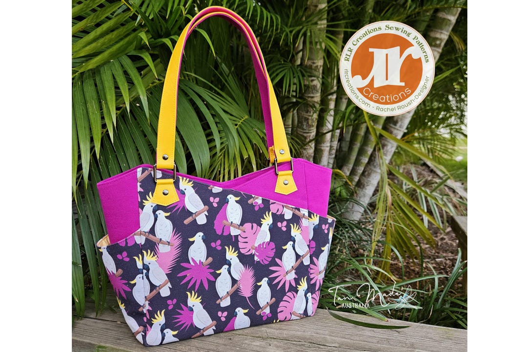 Julep Carry All Tote Bag PDF Pattern RLR Creations