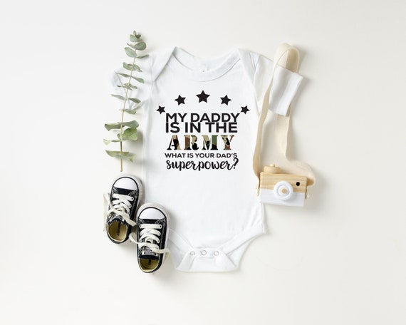 army baby onesie