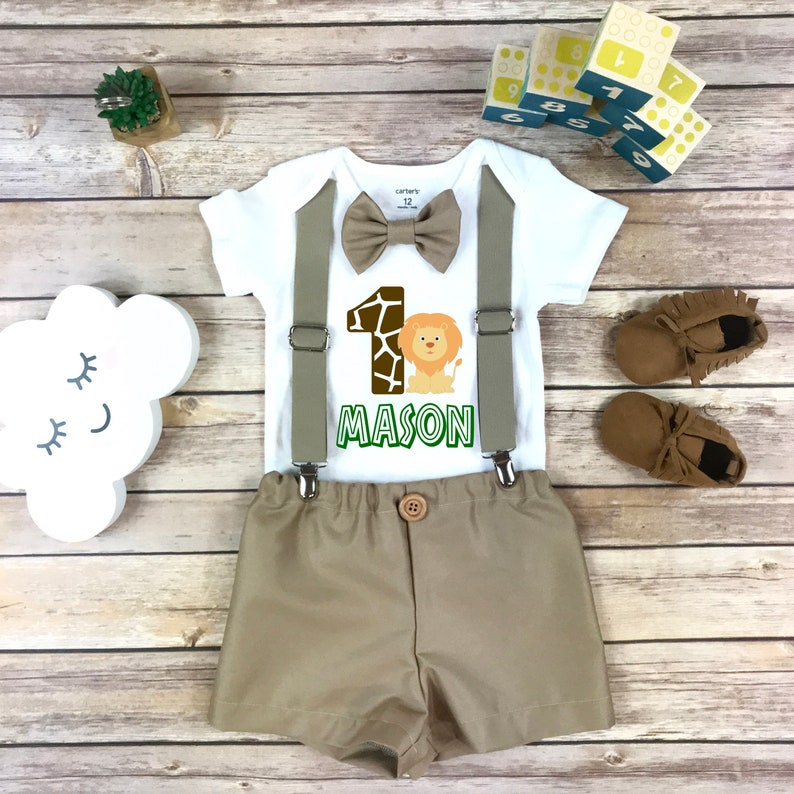 1st birthday safari outfit