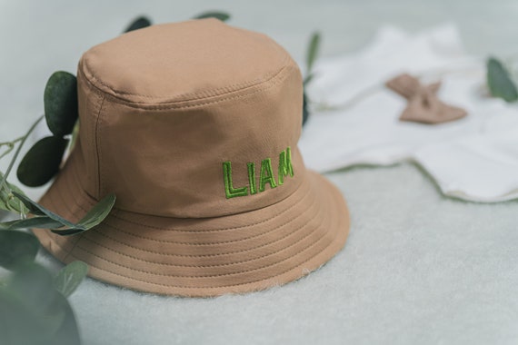 Boy Safari Hat, Jungle Birthday Hat, Boy 1st Birthday Hat, Toddler Safari Hat, Boy Jungle Hat, Boy Bucket Hat, Personalized Boy Hat