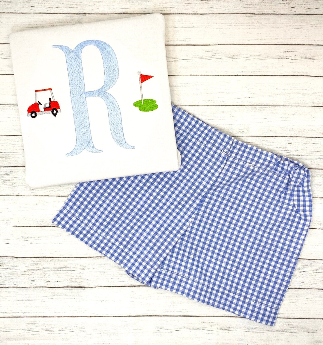 Baby Golf Shirts Boys Golf Outfit Golf Birthday Shirt Boys Etsy