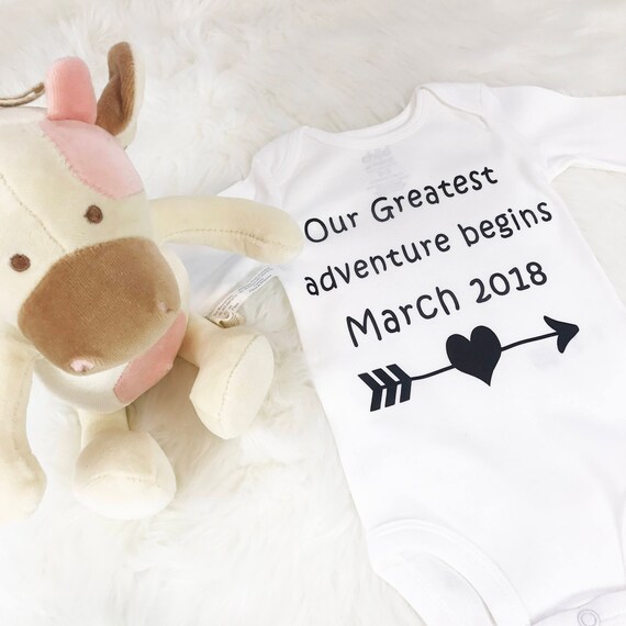 etsy baby announcement onesie