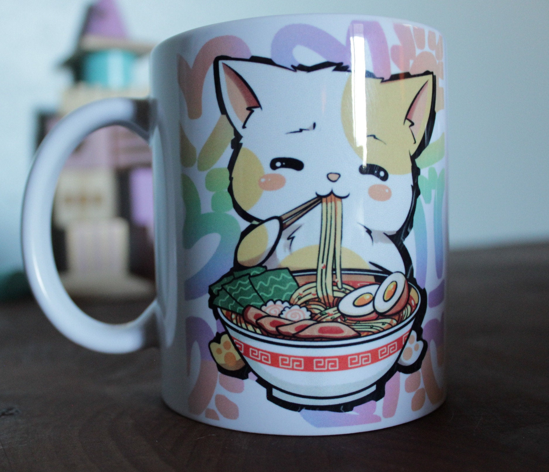 Kawaii Sanrio Ceramic Cup With Spoon - Kawaii Fashion Shop  Cute Asian  Japanese Harajuku Cute Kawaii Fashion Clothing
