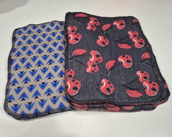 Un-paper towels, Reusable flannel paper towels,  Ecofriendly kitchen, Zero Waste life