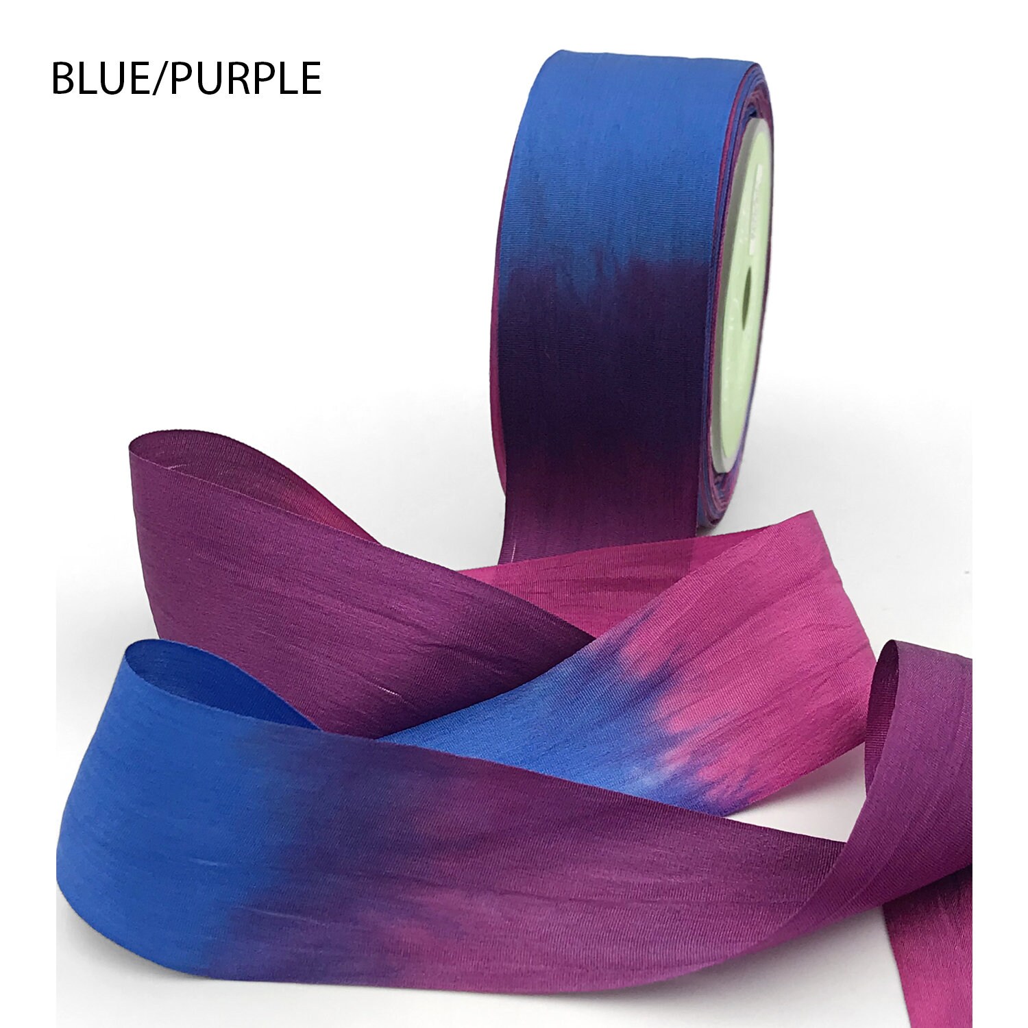 Classic Hand Dyed Silk Ribbon - 1.25 Wide Online Ribbon - May Arts